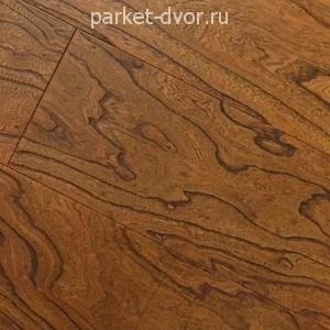 Инженерная паркетная доска Bau Master FG01-4/P Ильм Коньяк