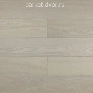 Паркетная доска Amber Wood Фьюжн Дуб Слоновая Кость Браш