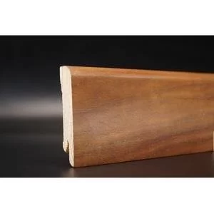 Шпонированный плинтус Burkle (Pedross) Орех 15х95х2500 мм (пог. м)