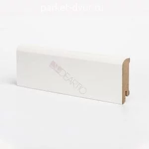 Плинтус Deartio Universal U102-60 Белый 16х60х2050 мм (пог. м)
