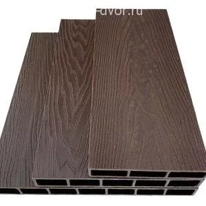 Грядочная доска ДПК Holzhof Тиснение 3D низкая 25х150х2950