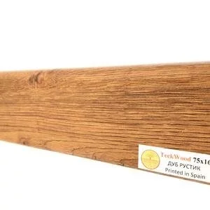 Плинтус TeckWood Дуб Рустик 16х75х2150 мм (пог. м)