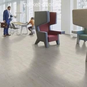Кварцвиниловая плитка ПВХ Forbo Professional 2,55 mm 4043 Планка White Fine Oak