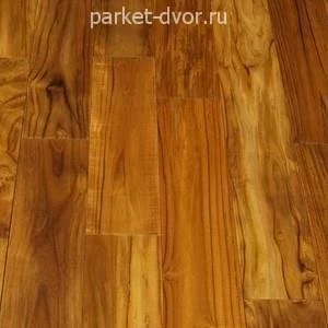 Массивная доска Ablux Ekzofloor Тик Без покрытия 15х90 мм