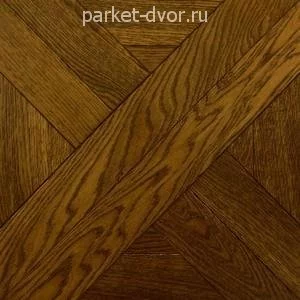 Инженерный модульный паркет Kochanelli Гордон Дуб Луче 449х449х15 мм