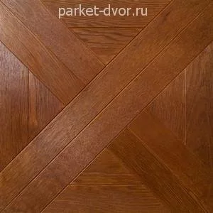 Инженерный модульный паркет Marco Ferutti Linea Дуб Коньяк Браш 405х405х15 мм