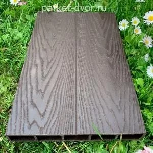 Грядочная доска ДПК Holzhof Тиснение 3D средняя 30х225х2950 мм