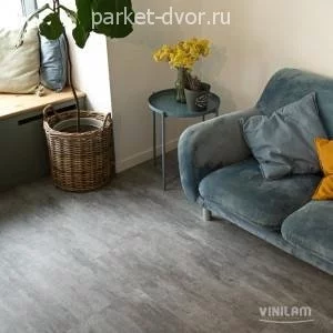 Ламинат SPC Vinilam Ceramo 6 мм 71614 Цемент Светлый