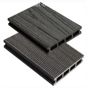 Террасная доска Masterdeck Classic Вельвет+Дерево Антрацит 26x140х4000 мм