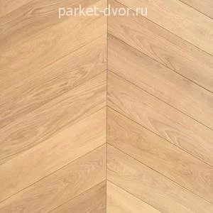 Инженерный паркет AlsterWood Французская ёлка Дуб Селект (без покрытия) 100/110х15 мм