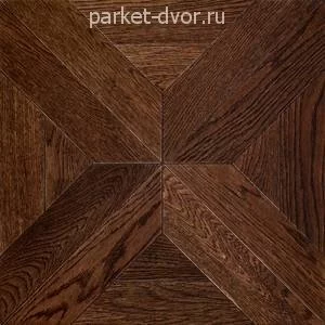 Инженерный модульный паркет Marco Ferutti Castello Дуб Кембридж Браш 450х450х15 мм