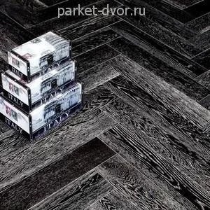 Инженерная паркет Marco Ferutti Hermitage Дуб Неро Браш 122х15 мм