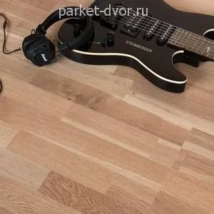 Паркетная доска Amber Wood Ретро Дуб Лак Карамель