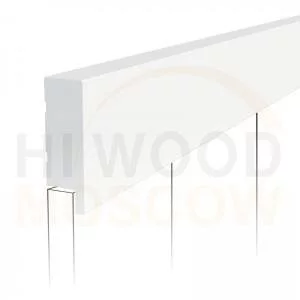 Финишный молдин стеновой панели Hiwood LF1 NP 17x50х2700 мм