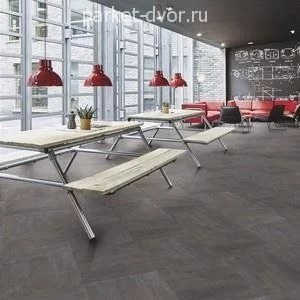 Кварцвиниловая плитка ПВХ Forbo Professional 2,2 mm 4073 Плитка Anthracite Metal Stone