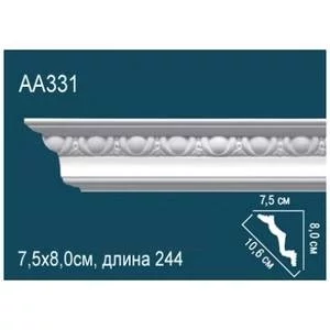 Карниз Перфект AA326 75х80х2440 мм