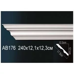 Карниз Перфект AB176 121х123х2400 мм