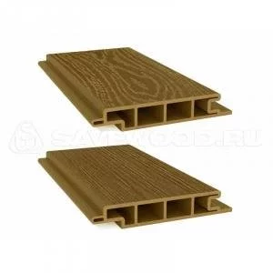 Террасная доска SaveWood Padus Тик Радиальный 25х155х4000 мм